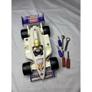 Hasbro Playskool Vintage 1995 COOL TOOLS INDY RACE CAR Turbo Charged Racing